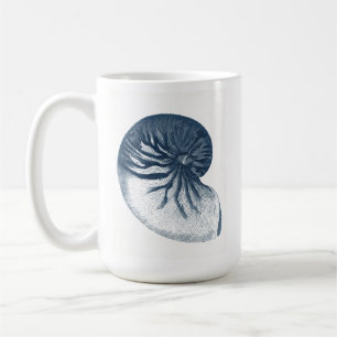 Mug Coquillage d'oeil de requin d'indigo