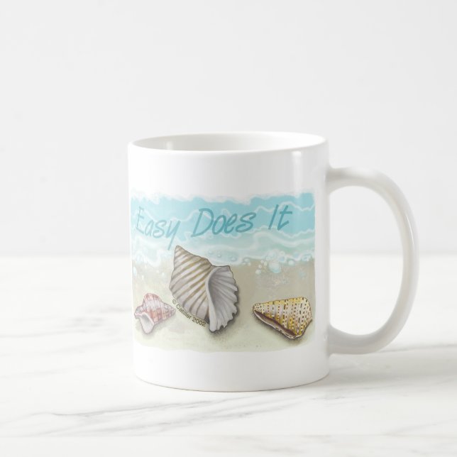 Mug Coquillage Easy Does It (Droite)