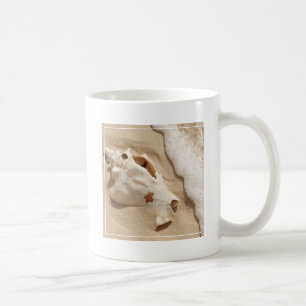 Mug Coquillage sur l'île des Caraïbes de Turc grand
