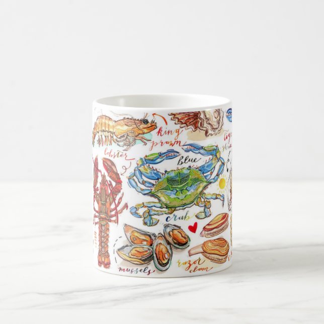 Mug Coquillages Colorés  (Centre)