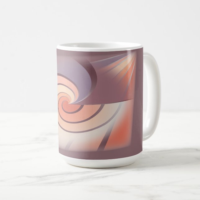 Mug Coquille de foulard (Devant droit)