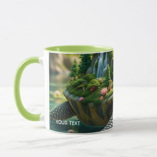 Mug Coquille de tortue sereine Imaginaire
