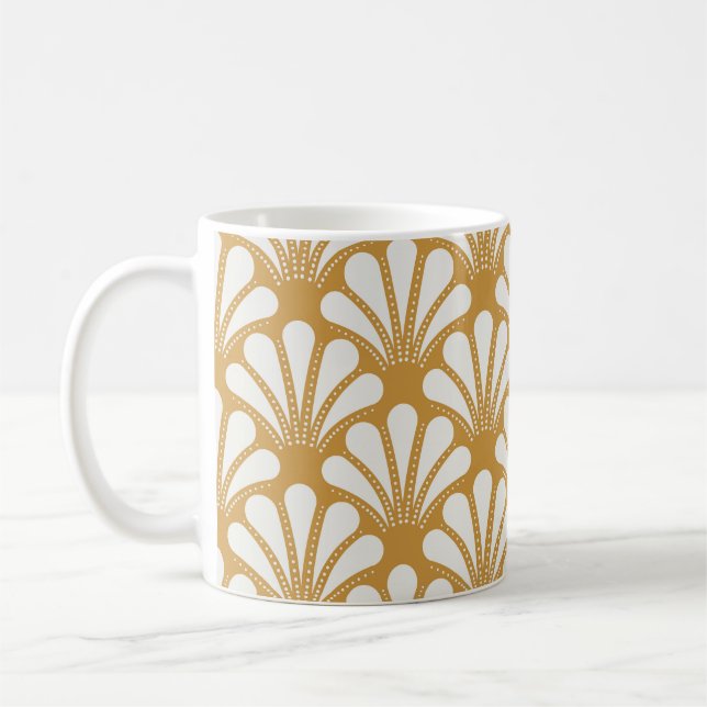 Mug Coquille géométrique Art déco (Gauche)
