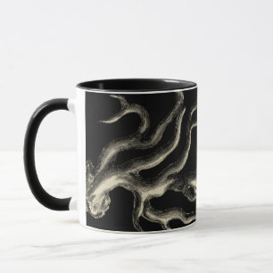 Mug Corail noir et tan