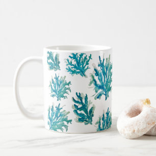 Mug Coral Reef Blue Coastal Living