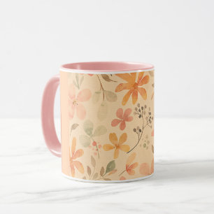 Mug Coral rose doré mélange et match