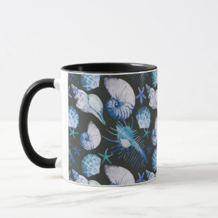 Mug Coraux avec le motif de coquilles