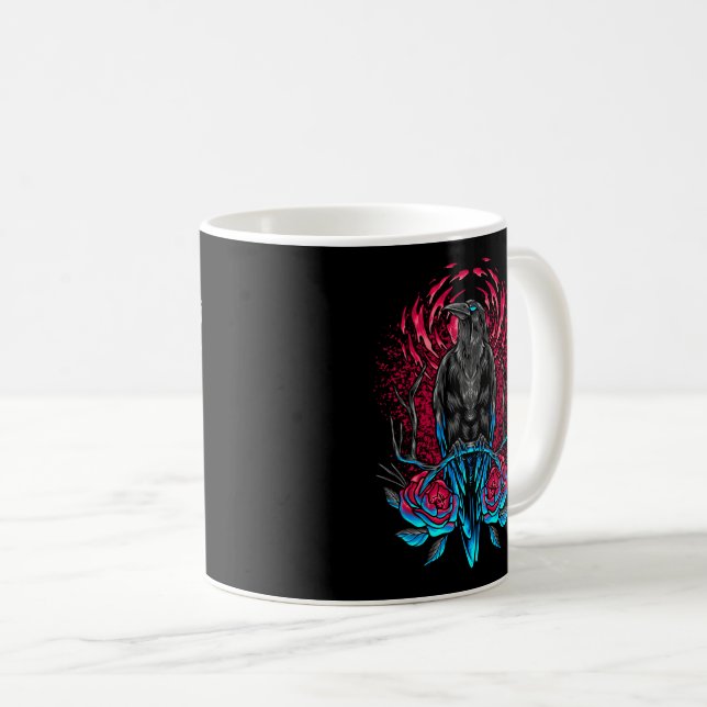 Mug Corbeau (Devant droit)