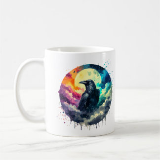 Mug Corbeau au clair de lune
