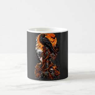 Mug Corbeau & Cimetière Ensorcelé