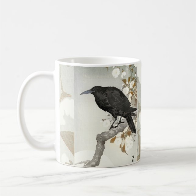 Mug Corbeau Koson Oiseau Japonais Corbeau (Gauche)