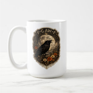 Mug Corbeau Mystique Sous la Lune Esthétique Céleste S