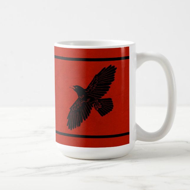 Mug Corbeau rouge (Droite)