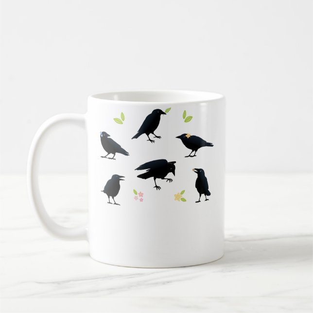 Mug Corbeaux joueurs (Gauche)