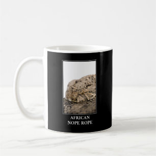 Mug Corde africaine à corde - Puff adder Snake Danger