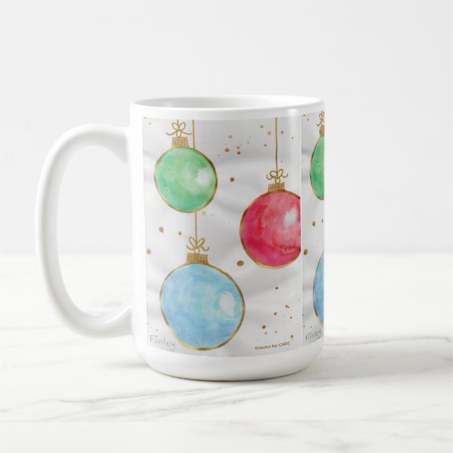 Mug Cordes dorées & jolies choses - KidsArt pour CHOC (Gauche)
