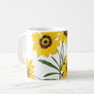 Mug coréopsis(Coreopsis elegans) par Redouté