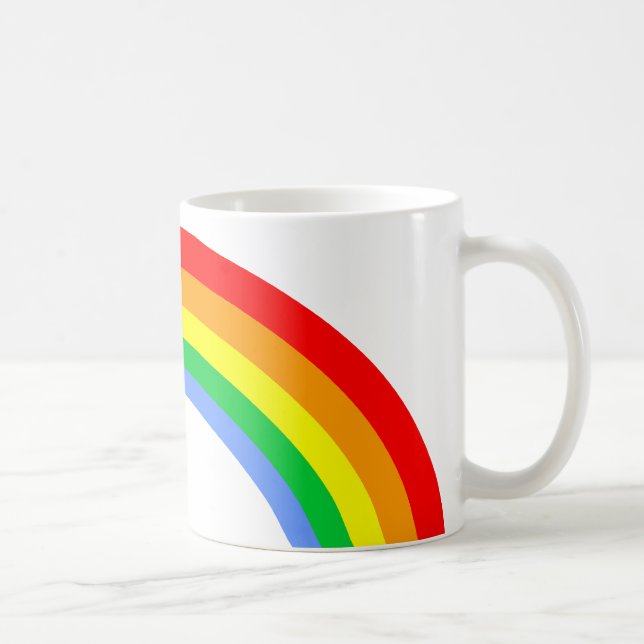 Mug Corey Tiger 80s Vintage arc-en-ciel (Droite)