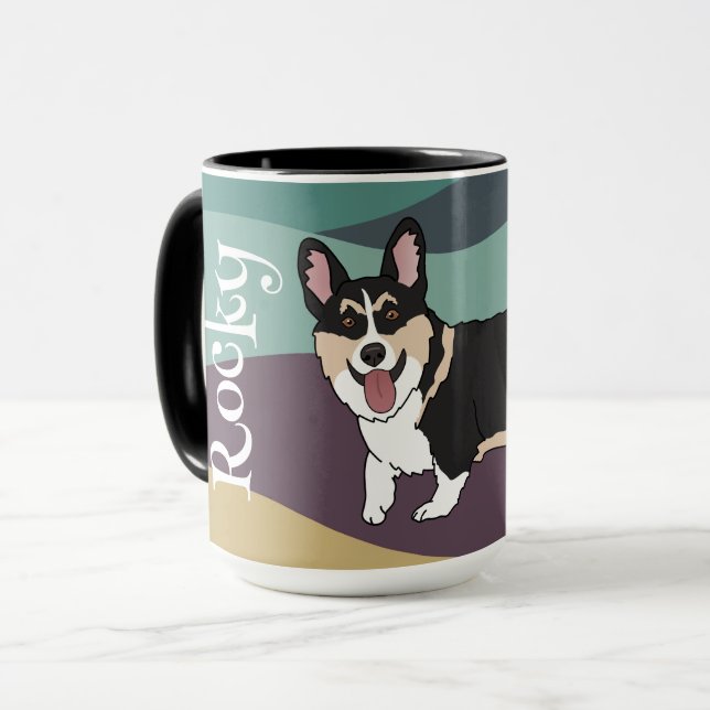 Mug Corgi (Devant gauche)