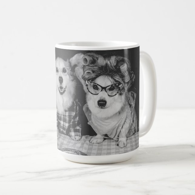 Mug Corgi (Devant droit)