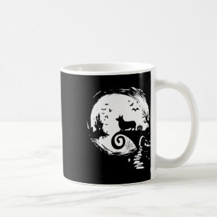 Mug Corgi Chien Et Lune Costume Halloween Amoureux des