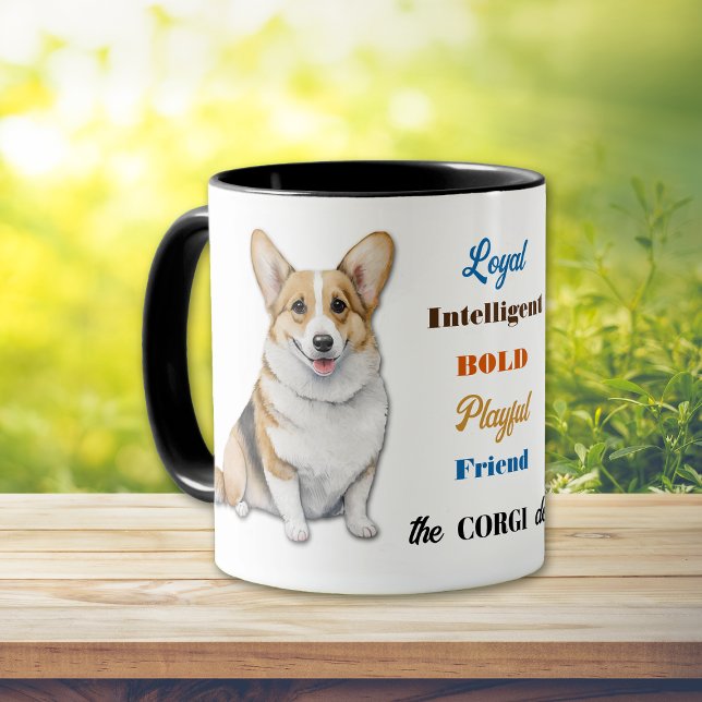 Mug Corgi Chien Loyal Friend (Créateur téléchargé)