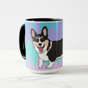Mug Corgi couleur Tri