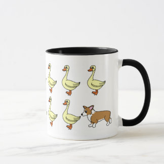 Mug Corgi de Gallois de Pembroke vivant en troupe la