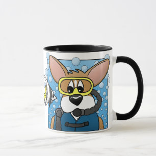 Mug Corgi de scaphandre