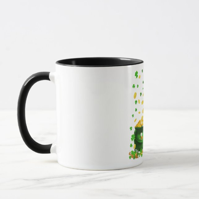 Mug Corgi Dog Happy St. Patricks Day (Gauche)