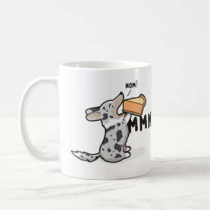 Mug … Corgi du tarte Mmm [cardigan bleu de merle]