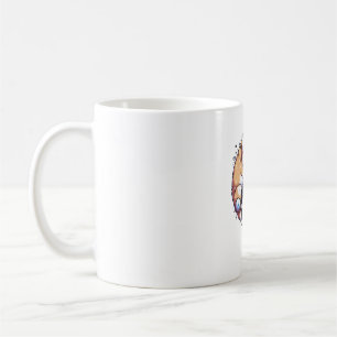 Mug Corgi Et Husky Sur L'Espace Yin Et Yang Essentiel