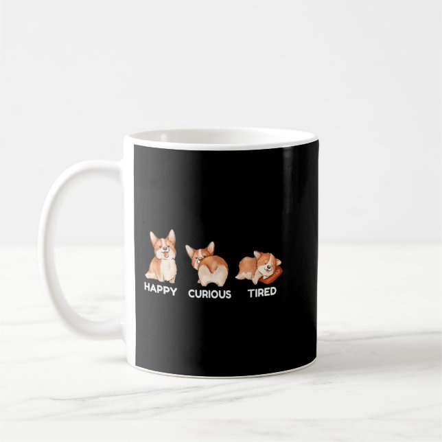 Mug Corgi Expressions Dogs Corgi  (Gauche)