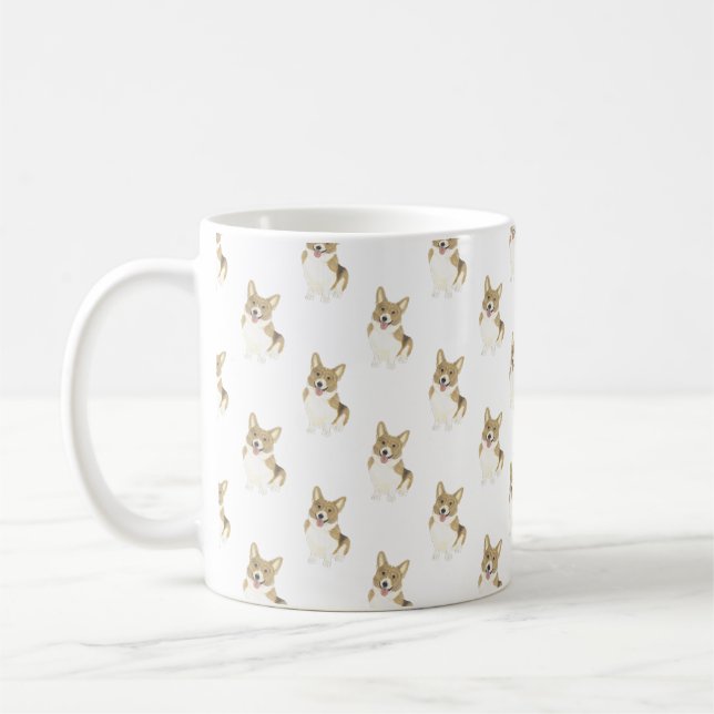 Mug Corgi (Fawn) (Gauche)