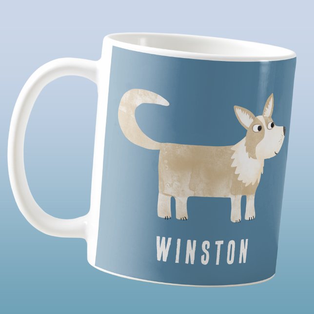 Mug Corgi Personnalisé (Créateur téléchargé)