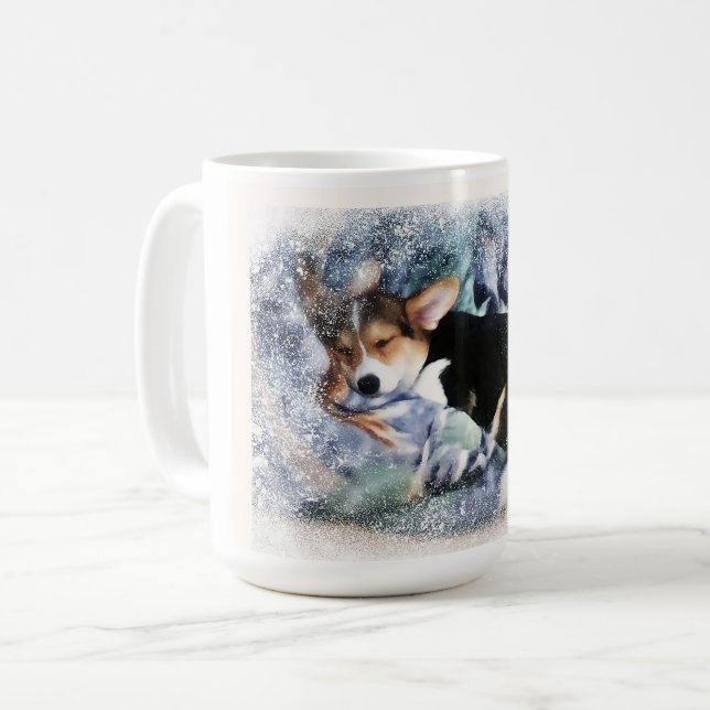 Mug Corgi Puppy (Devant gauche)