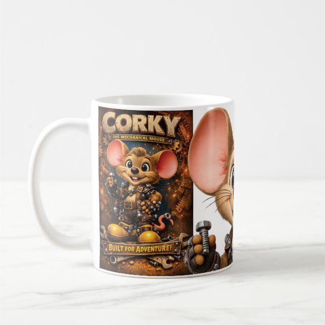 Mug Corky, la souris mécanique (Gauche)