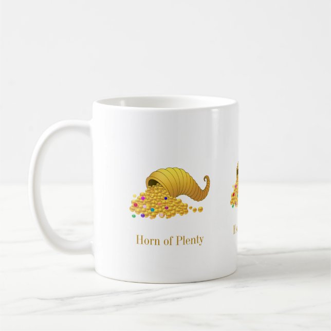 Mug Corne d'abondance de Thanksgiving (Gauche)