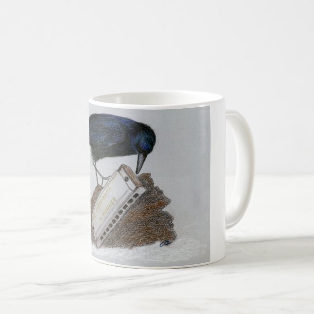 Mug Corneille et Harmonica (Devant droit)