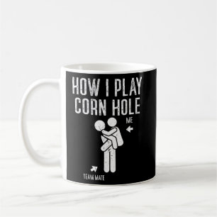 Mug Cornhole Corn Hole Vintage Retro