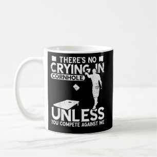 Mug Cornhole Il N'Y A Pas De Pleurage Vintage Joueur J