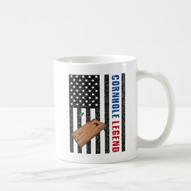 Mug Cornhole Legend USA (Droite)