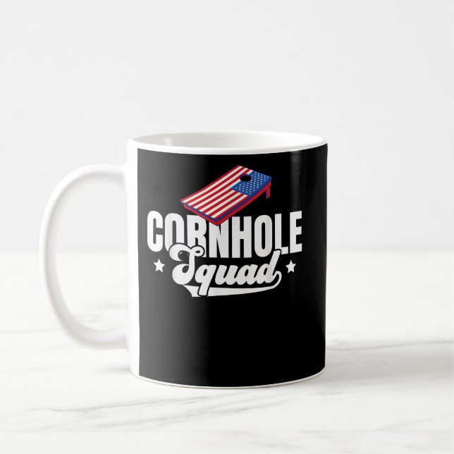Mug Cornhole Squad hommes sac de lancer sacs Cornhole (Gauche)