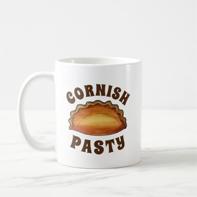Mug Cornish Pasty UK British Meat Pie Savoureuse (Gauche)