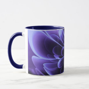Mug Corolla Bleue Stimulée Pétales