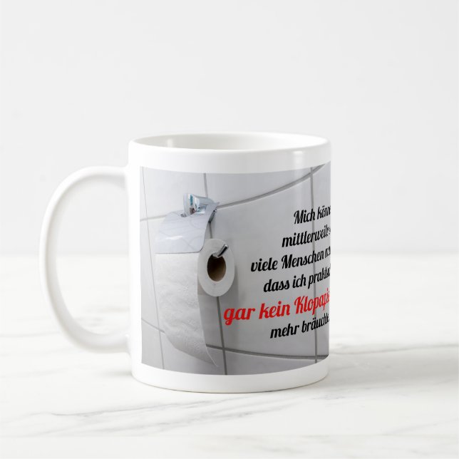 Mug Corona-Kresé-Humour à Deutschland ! (Gauche)