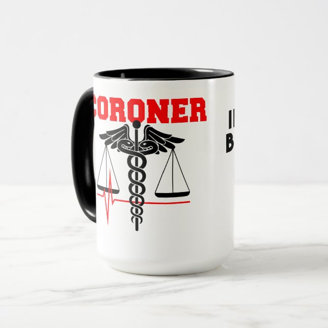 Mug Coroner, MDI, s'ils baignent (Devant gauche)