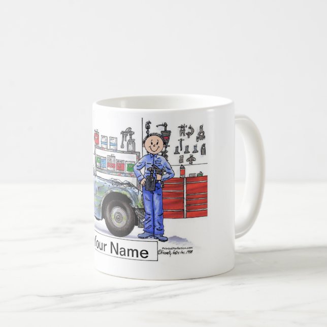 Mug Corps automatique, mâle (Devant droit)
