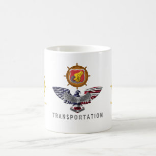 Mug Corps des transports de l'armée vétéran aigle pers