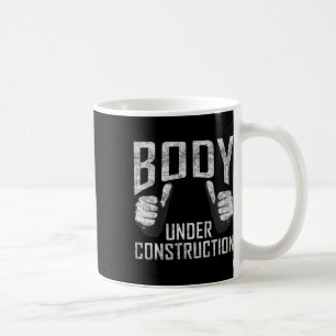 Mug Corps En Construction Gymnase Exercice Bodybuildin
